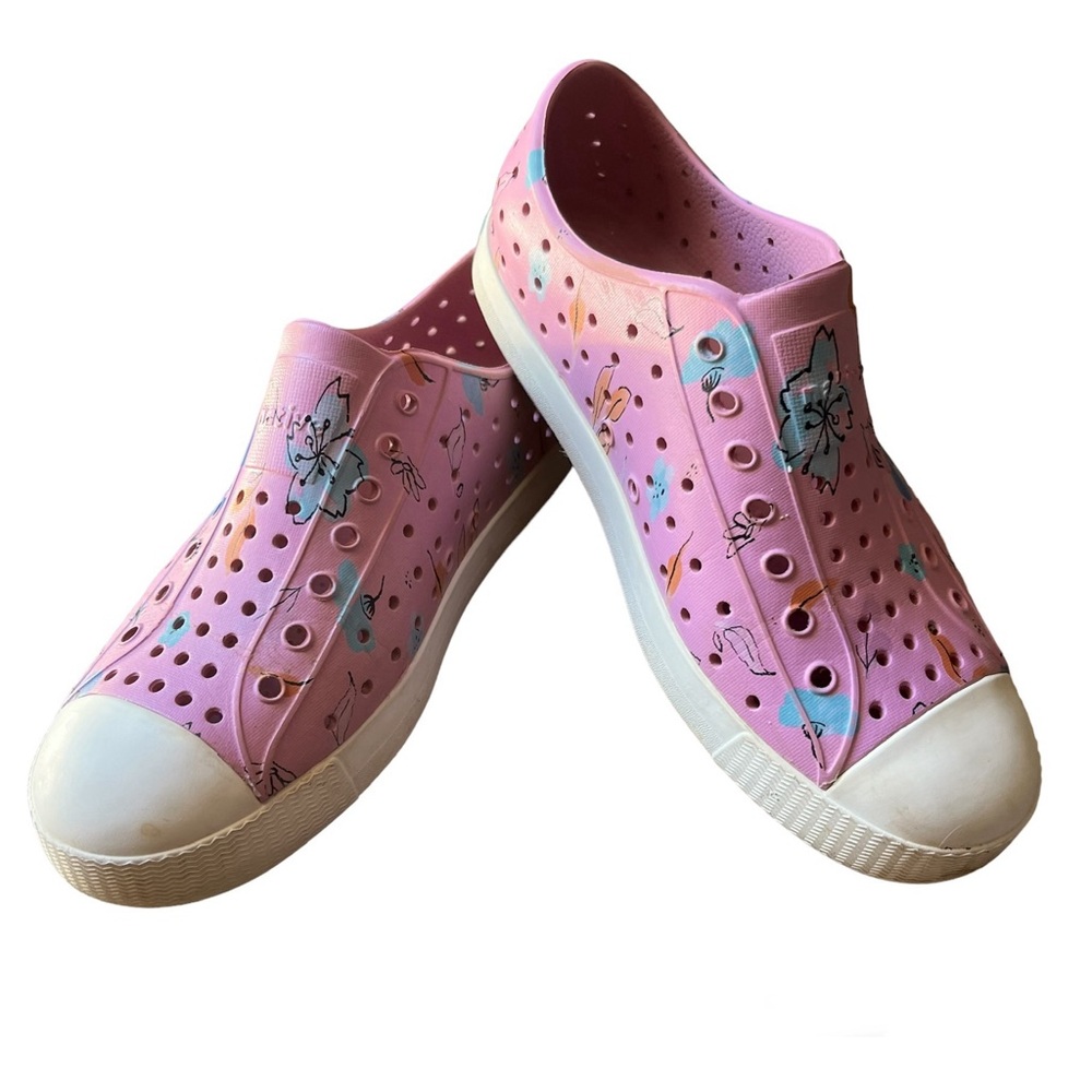 Native Shoes Jefferson Print Floral Size 2 Big Kids